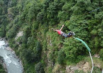 Bungy Juping in Nepal